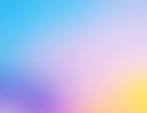 blue, purple, yellow gradient