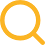 yellow magnifying glass icon