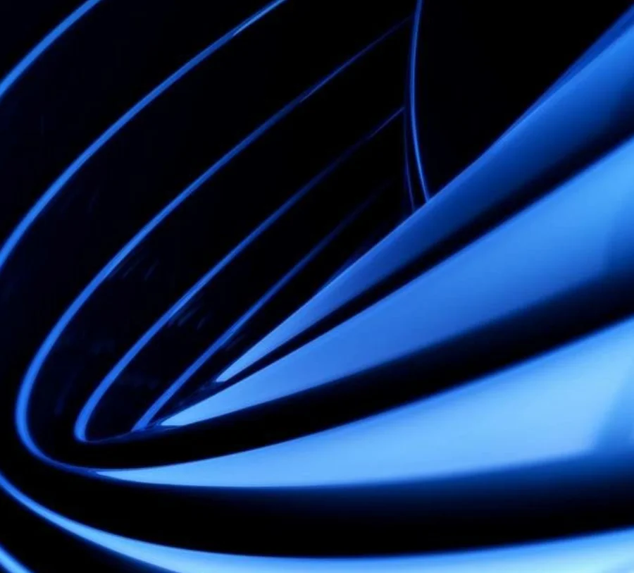 blue wave lines patterned background used for texture