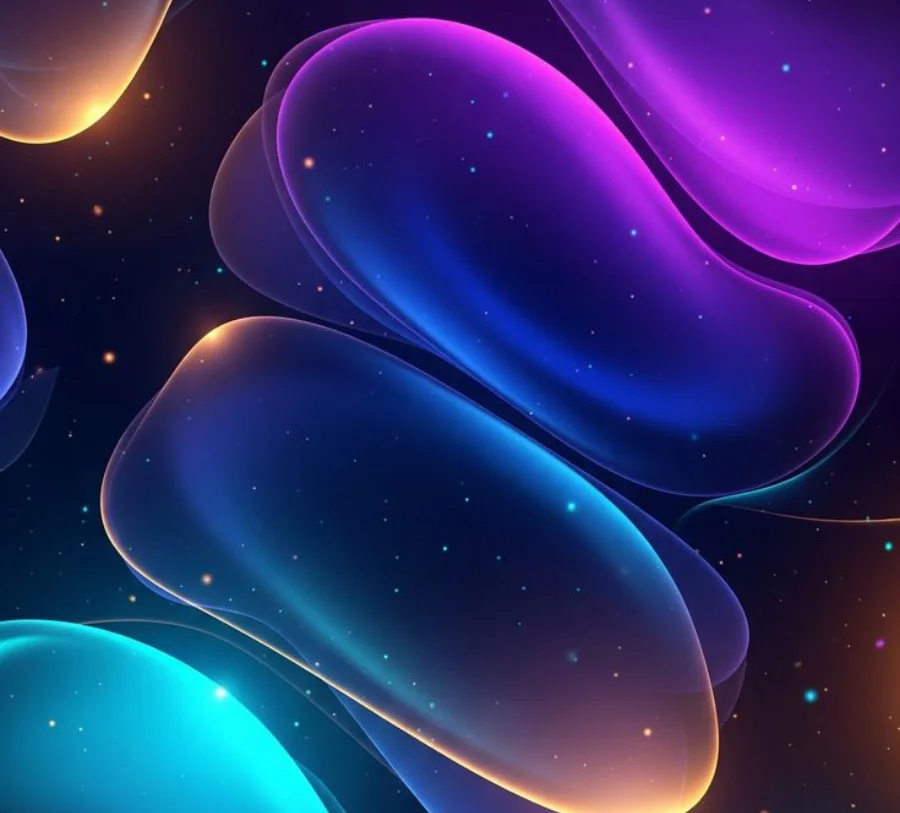 smooth nebula blobs patterned background used for texture